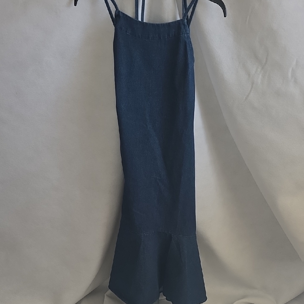 New LUSH...Blue Denim Sleeveless Dress